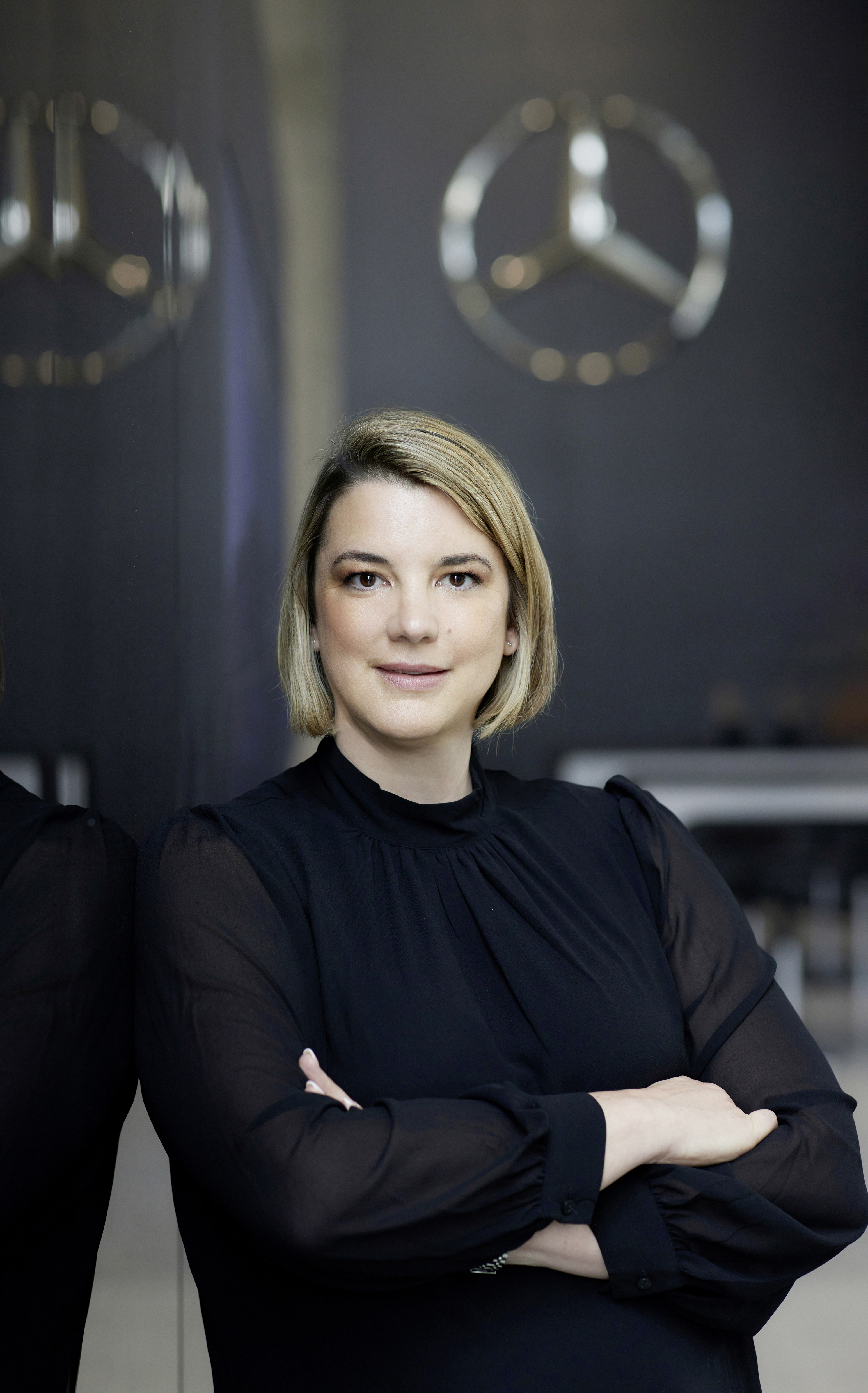Portrait of Katrin Lehmann from Mercedes-Benz AG